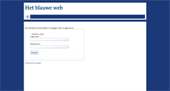 Desktop Screenshot of hetblauweweb.berenschot.com